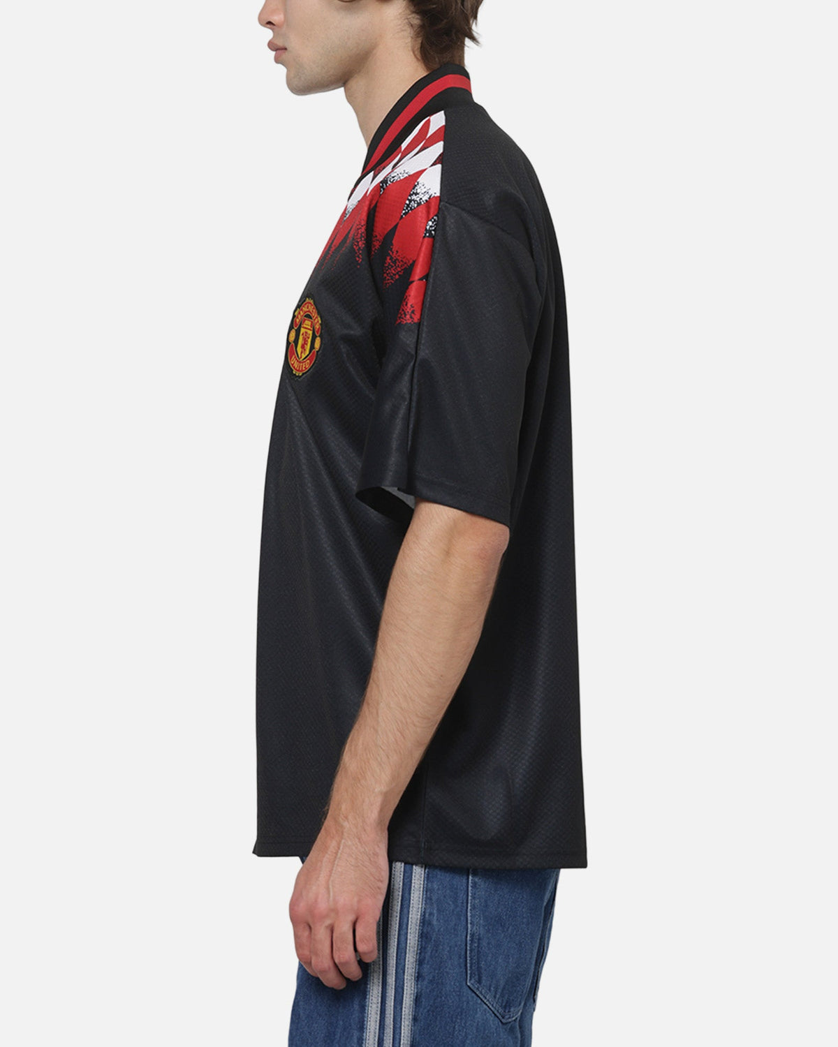 Adidas Manchester United FC ST Jersey Black