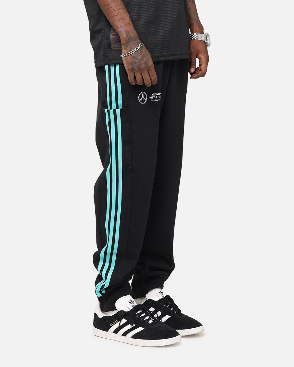 adidas x Mercedes-AMG PETRONAS Formula One F1 DNA Joggers Black/White