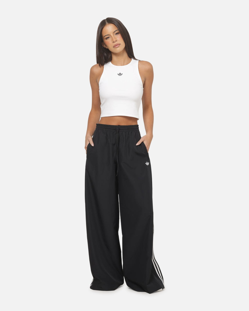 Adidas Women's Firebird Trackpants Black/White