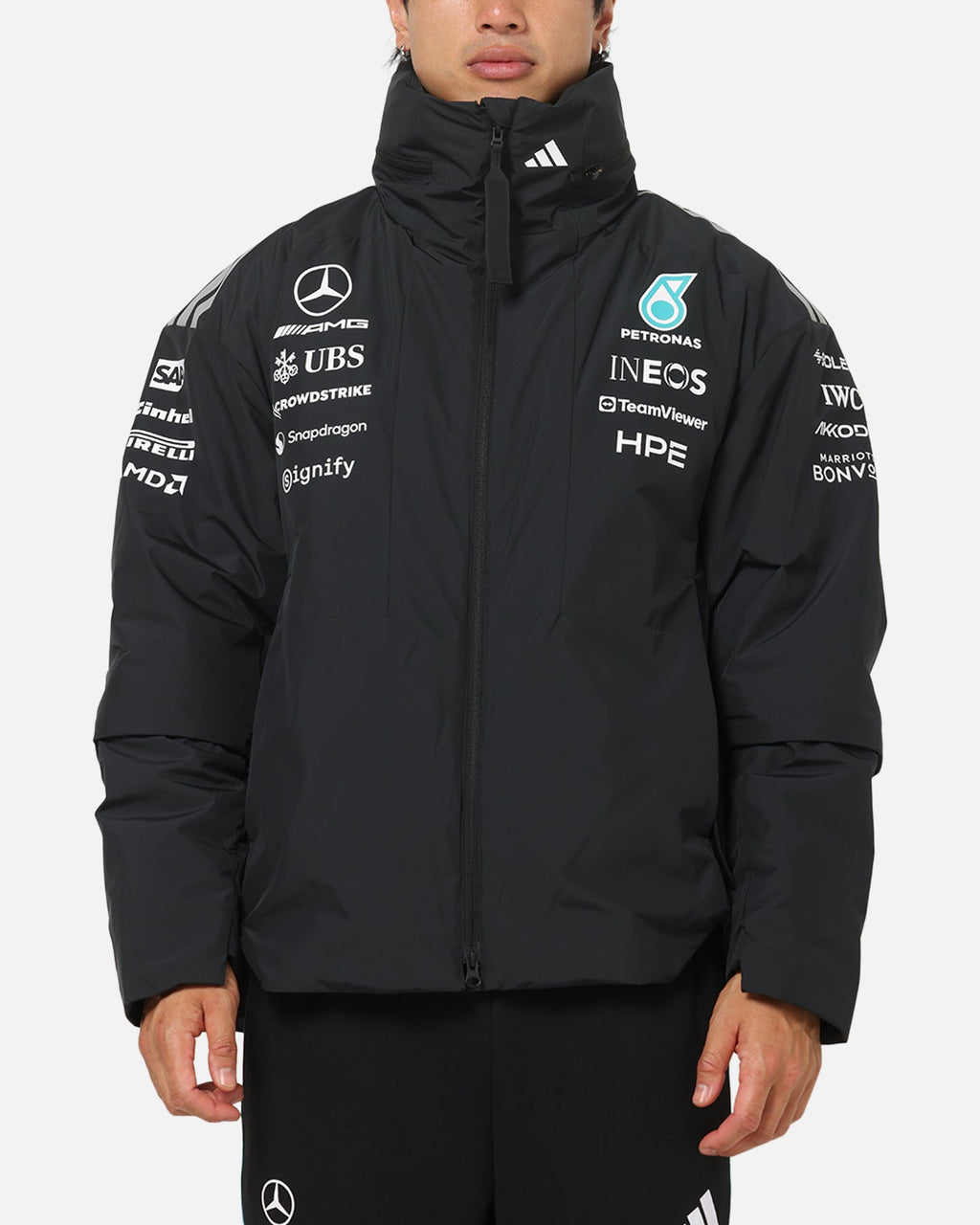 Adidas Mercedes-AMG Petronas Formula 1 Team Engineers Jacket Black