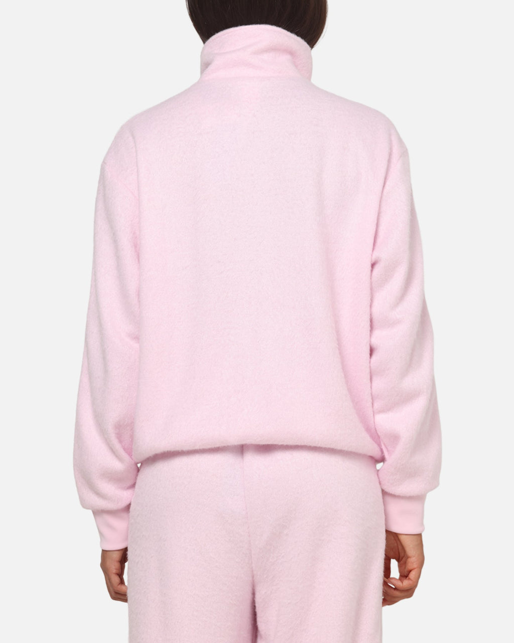 Adidas Women's Mohair Firebird Track Top Clear Pink