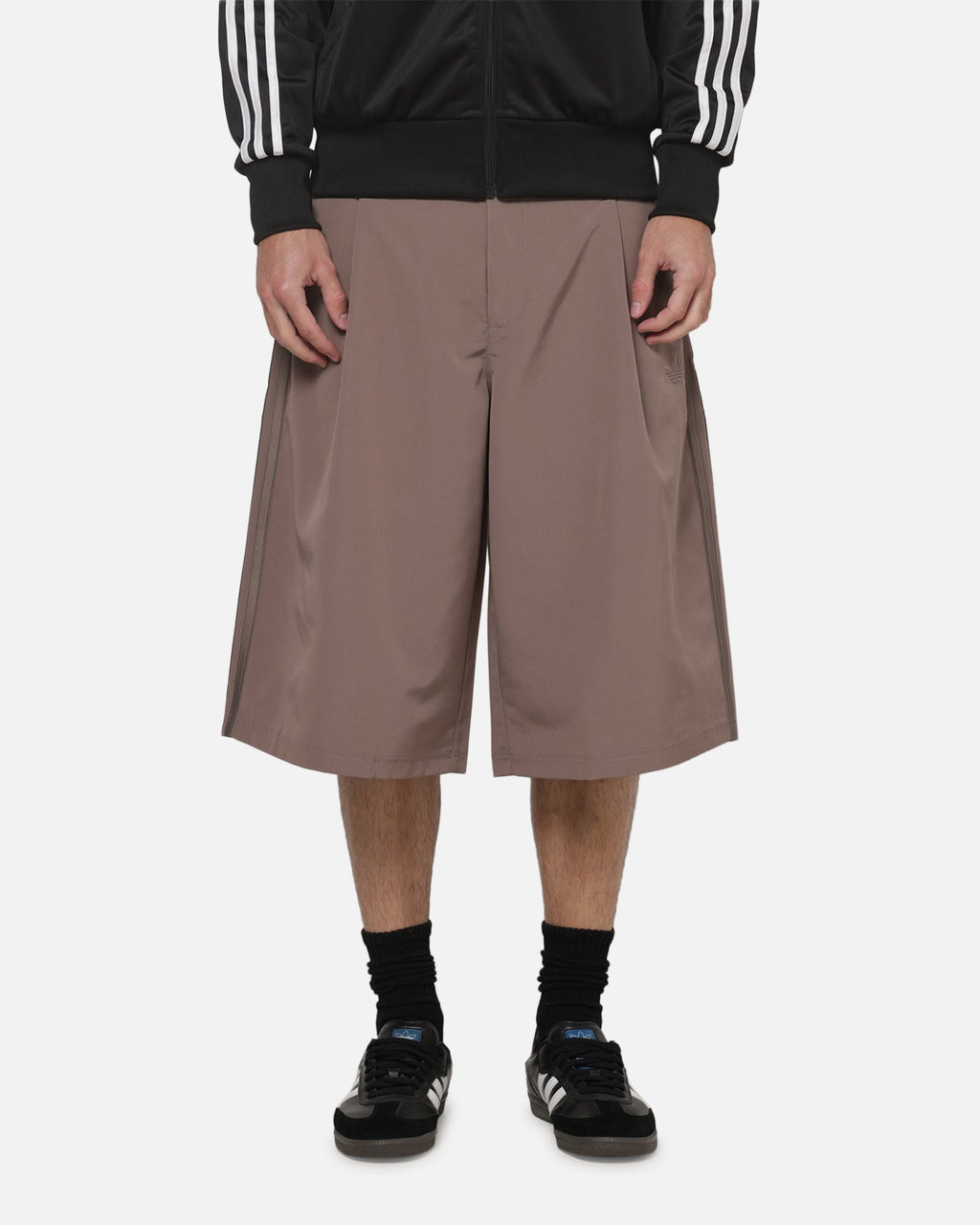 Adidas Woven Shorts Trace Brown