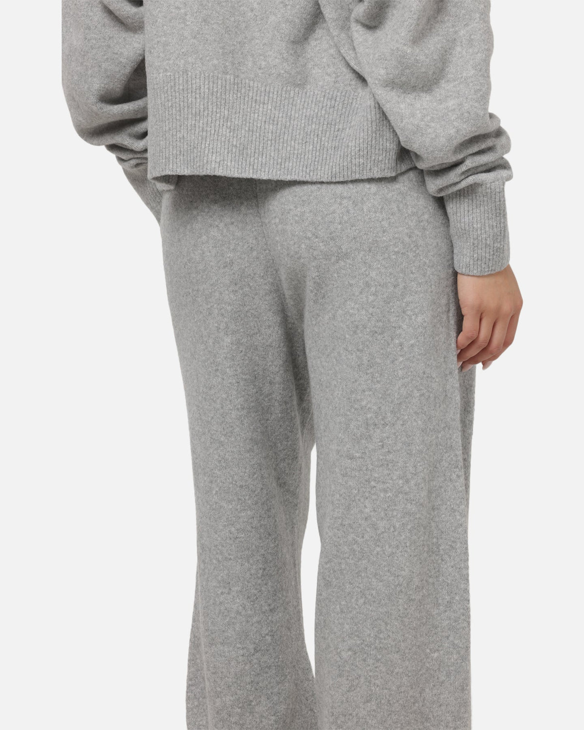 Adidas Women's Essentials Knit Pants Medium Grey Heather