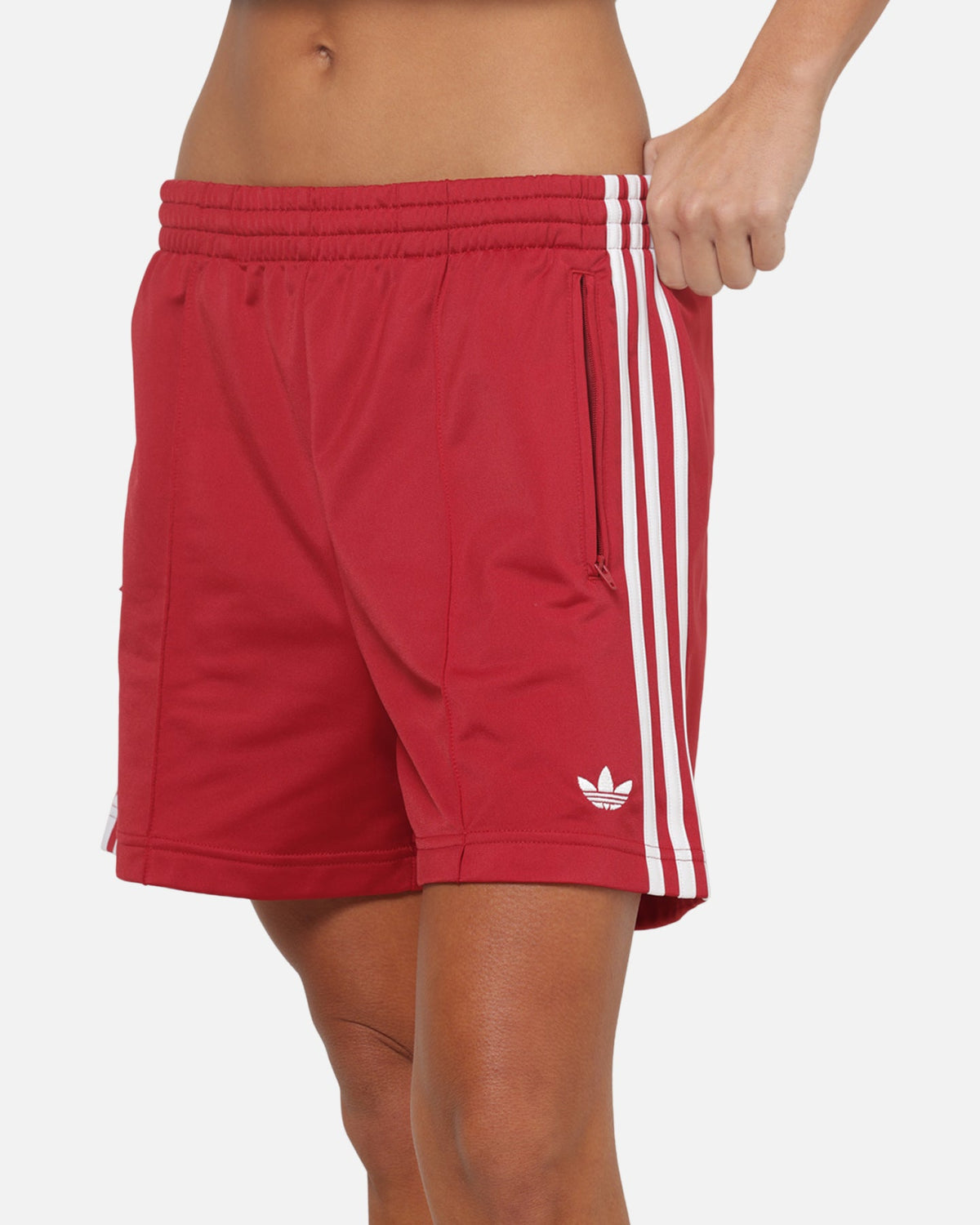 Adidas Women's Firebird Shorts Red/White